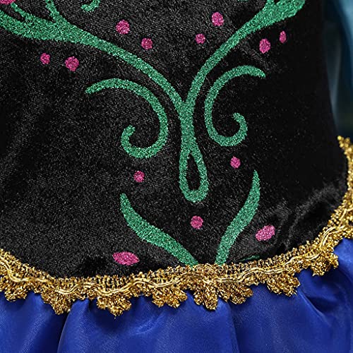 Dreamhigh Halloween Princess Costume Girl's Dress With Cape Size 5-6 Years #TOP6