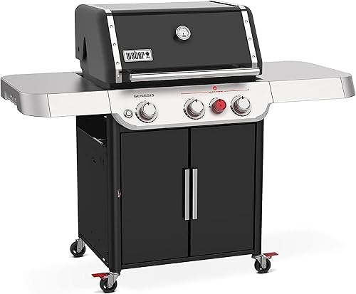 Weber 37300001 Genesis S-325S NG SS - Parrilla de gas, acero inoxidable