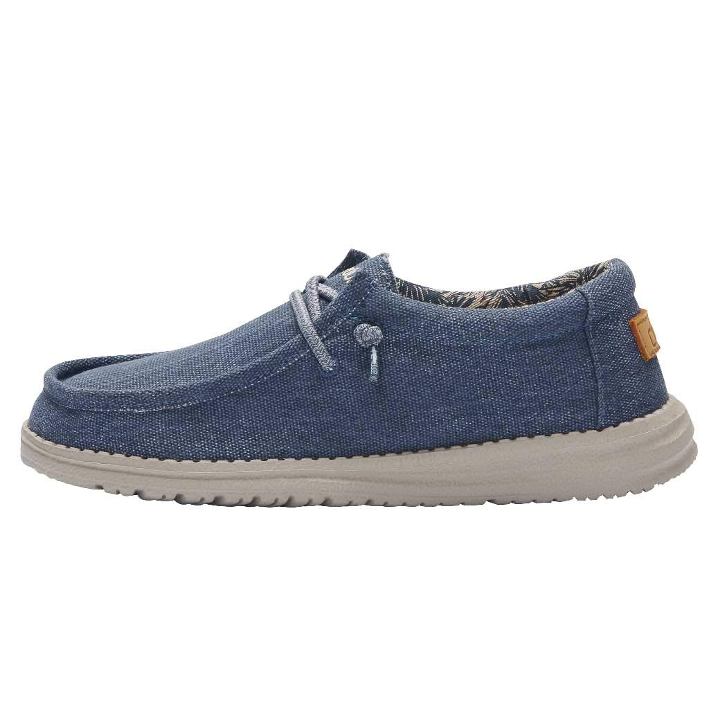 HEYDUDE Men's Wally Linen Loafers