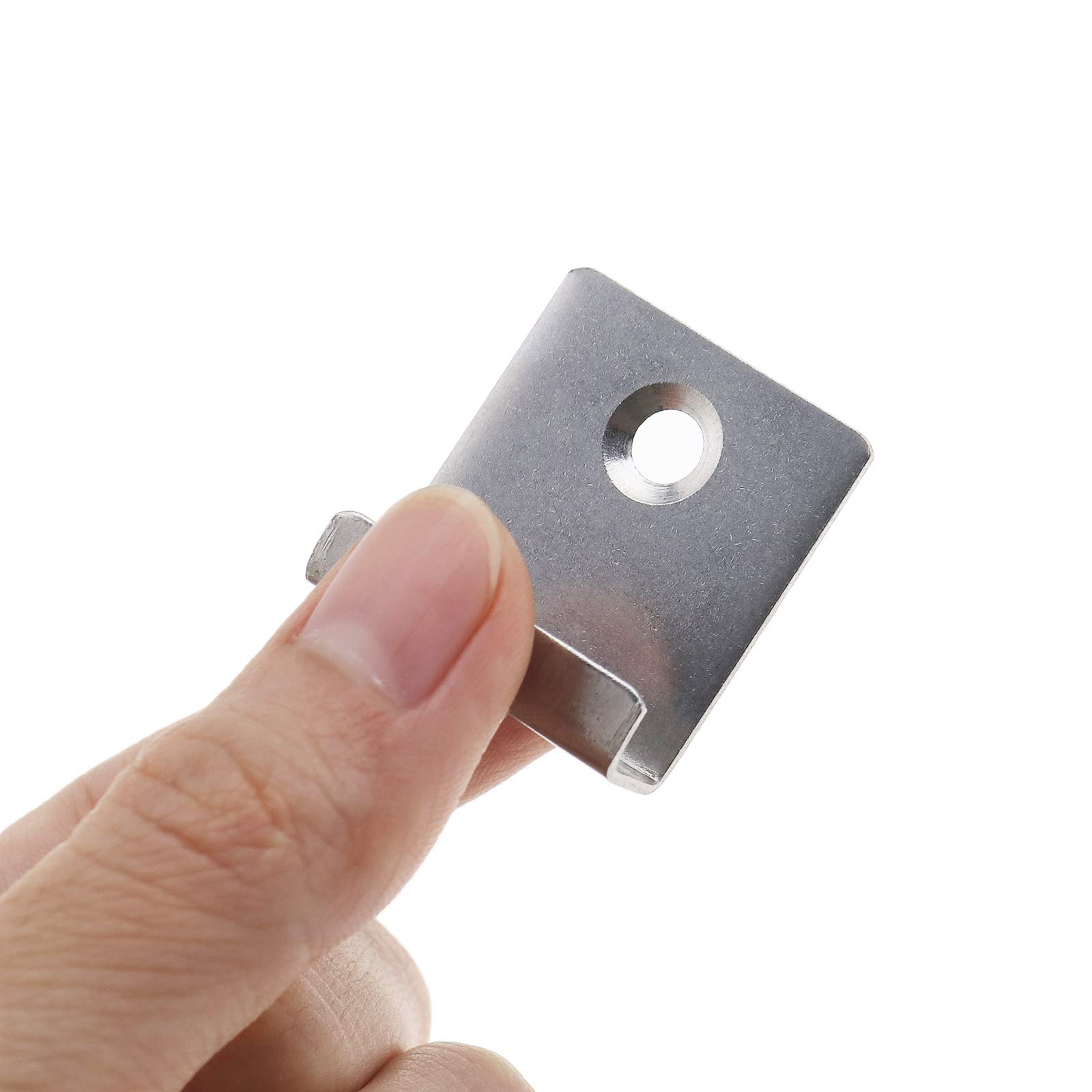 25pcs Clip de Fixation de Démarreur Caché pour Terrasse en Composite avec Vis 8mm