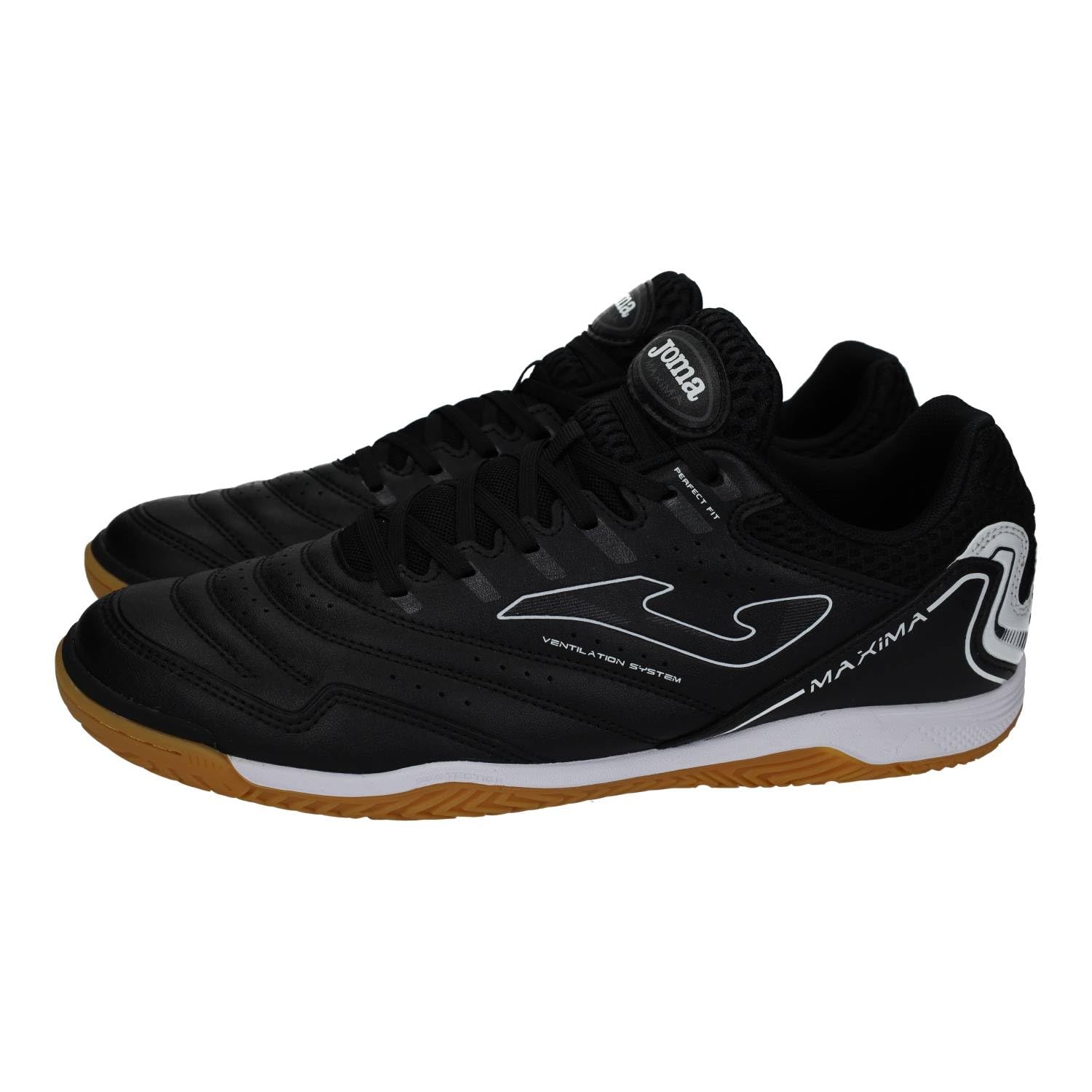 Joma Men's Jomaindoor Football Trainers, Black, 9.5 UK