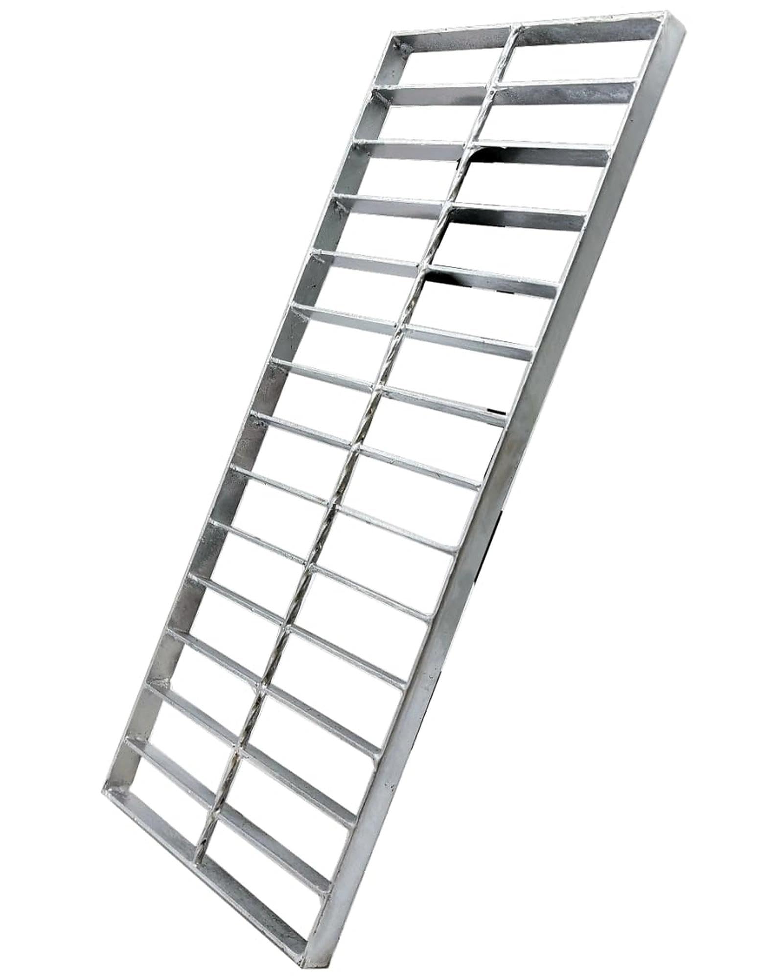 Galvanized Steel Drain Grate, Driveway Channel Cover 20x8 in