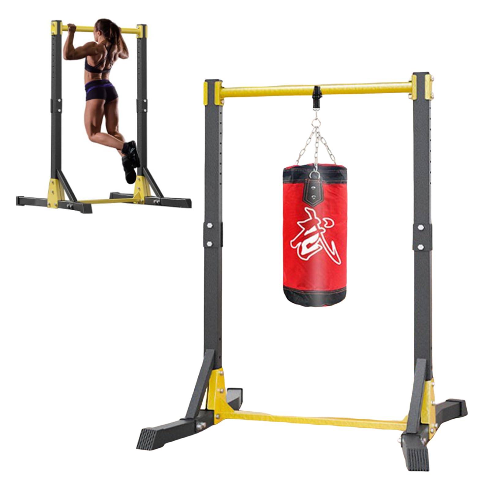 Bar Station Portable Chin Up Bar Free Standing Pull A Frame Chin