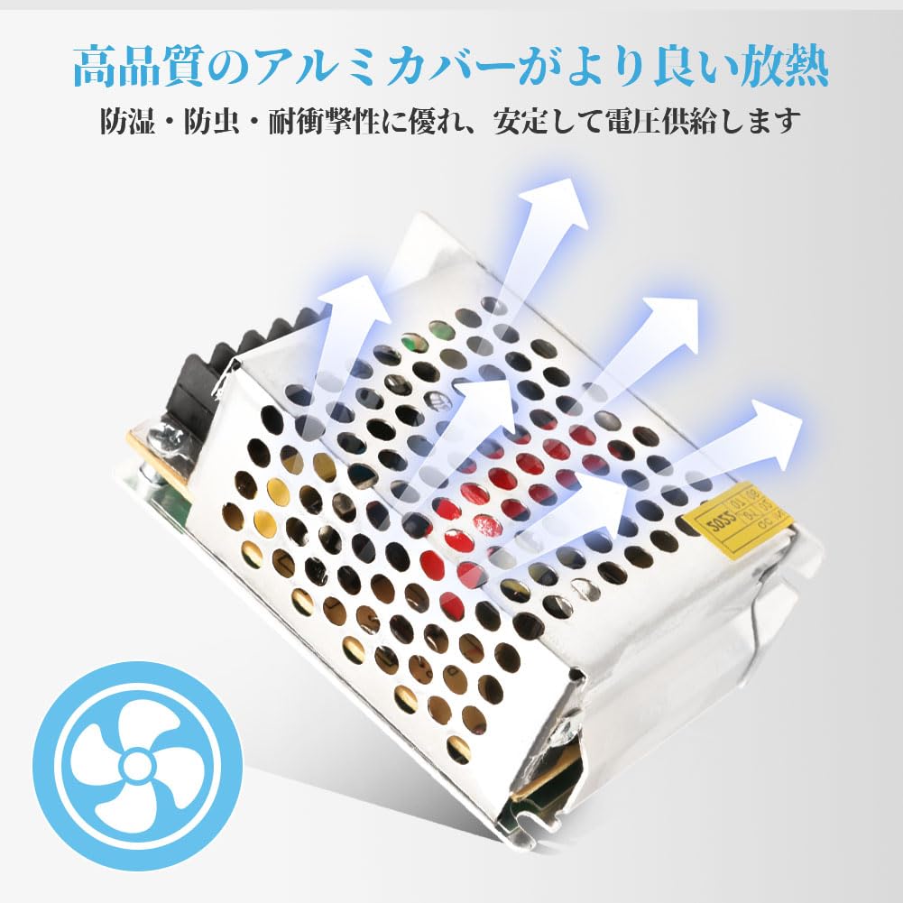 Amazon.co.jp: スイッチング電源 AC DC 24V コンバーター 直流安定化