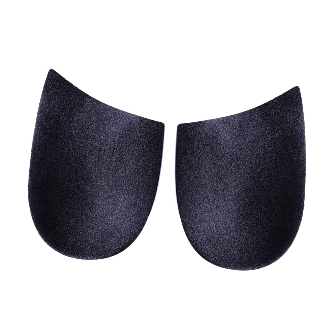 Beavorty O Leg Corrective Insoles 1 Pair Leather Orthotic Pads for Varus Foot Alignment Unisex Support for Leg