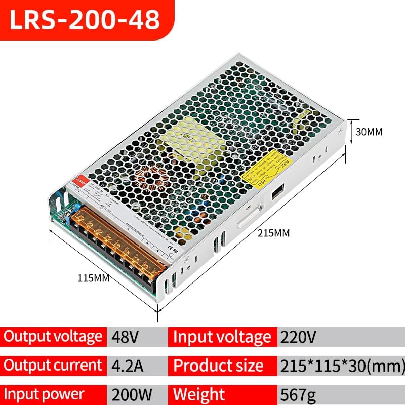 200W LRS single output switch power supply LRS-200 LRS-200-5 LRS-2