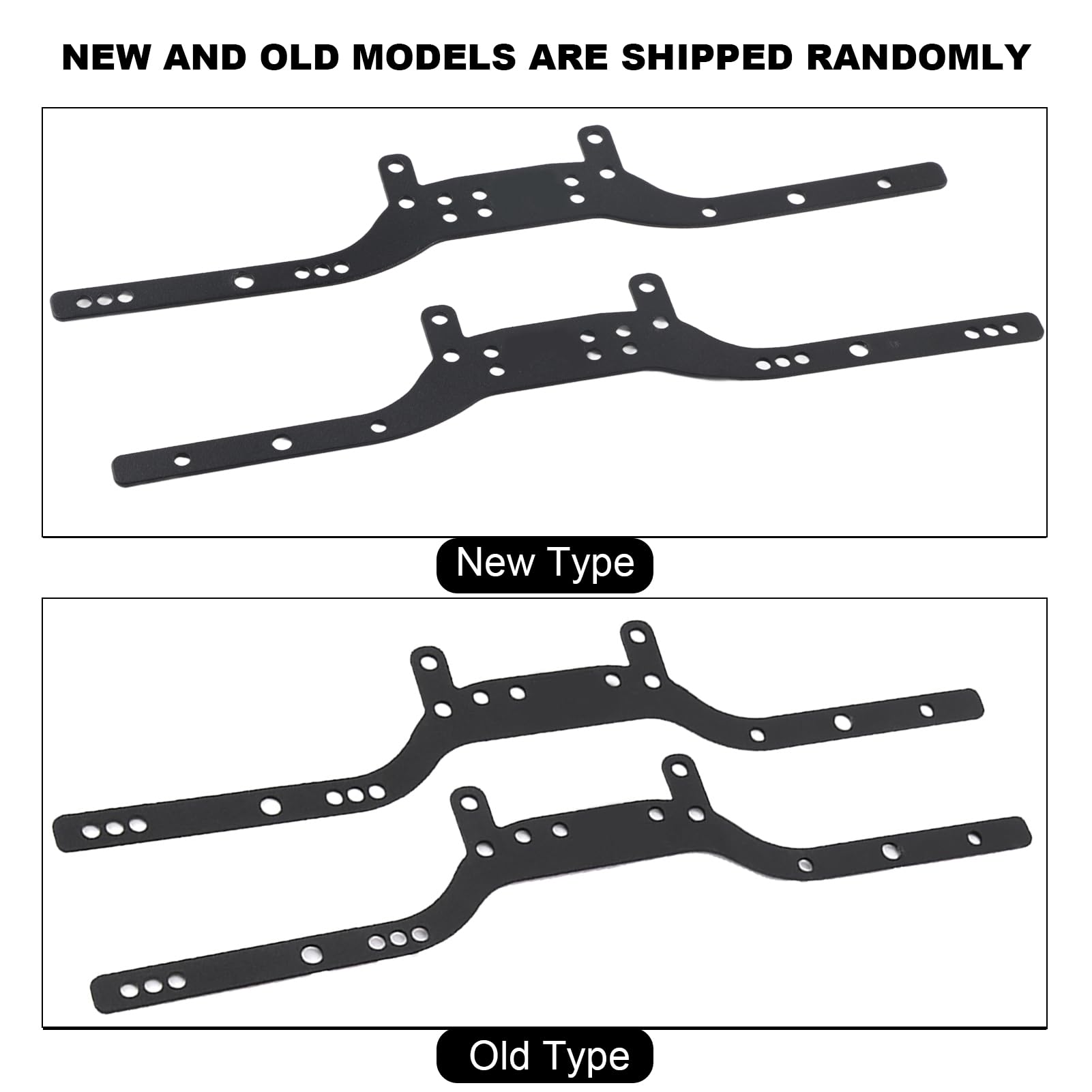 Lybunair Metal Frame Girder with Motor Set Fit for MN90 MN90K MN91 MN91K MN45 MN45K MN99 MN99S, Black (Black) - Image 3