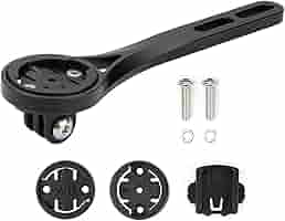 Supporto Per Ciclocomputer In Titanio Corki Cycles - Per Manubrio Integrato Bici Da Strada, Compatibile Con Wahoo, Garmin, Bryton, Cateye