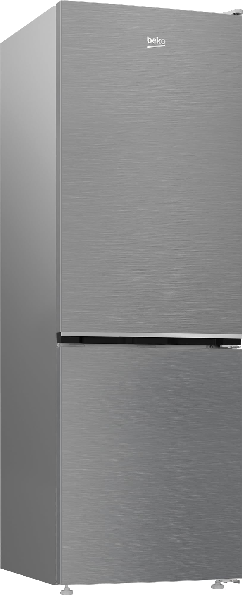 Beko B5RCNA346HXB bPro 500 freistehende Kühl/-Gefrierkombination, 301 l Nettovolumen, 209 l Kühlen, 92 l Gefrieren, NoFrost, AeroFlow, HarvestFresh, 3 Gefrierschubladen, Edelstahl-Look