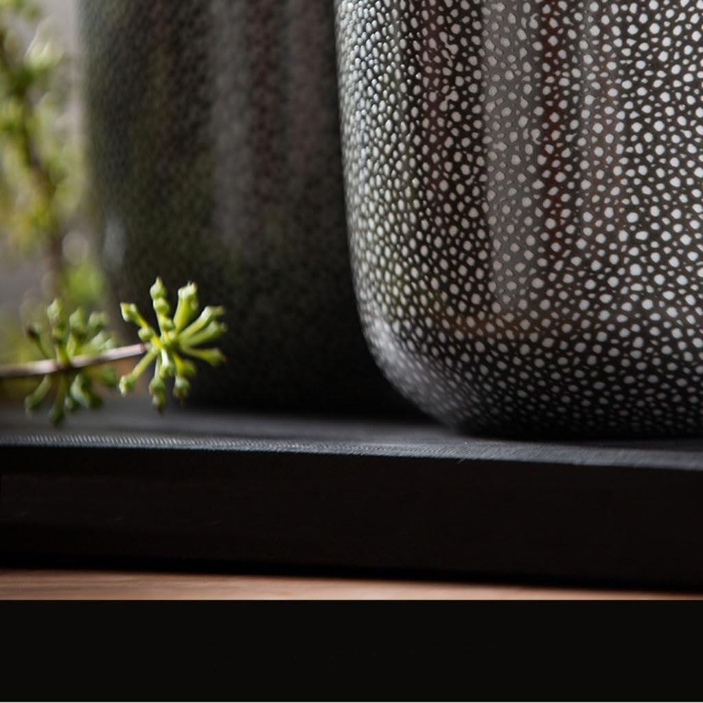 Jarrón Arreglo Floral Decorativo Gris de cerámica florero Flores secas hogar Simple Moderno Sala Estar Entrada decoración Escritorio Jarrón para Mesa