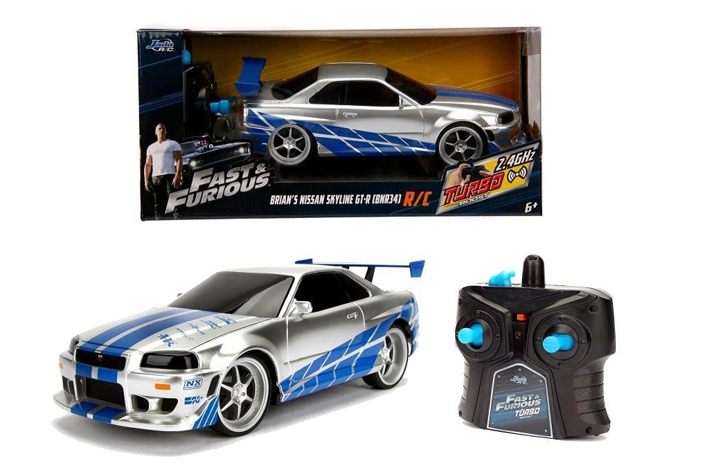 ミニカー NISSAN SKYLINE GT-R R34 jadatoys Jada Fast&Furious Szybcy i wściekli Nissan Skyline GT-R