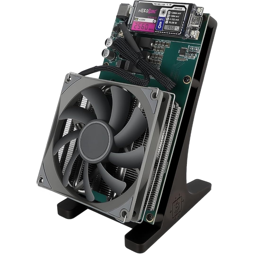 Nerdqaxe++ Bitcoin Miner | 4,8 TH/s | Chip BM1370 4X (Antminer S21 Pro) |  Wi-Fi 2,4 G | Código aberto | Máquina de mineração de Bitcoin Plug and Play  : Amazon.com.br: Computadores e Informática