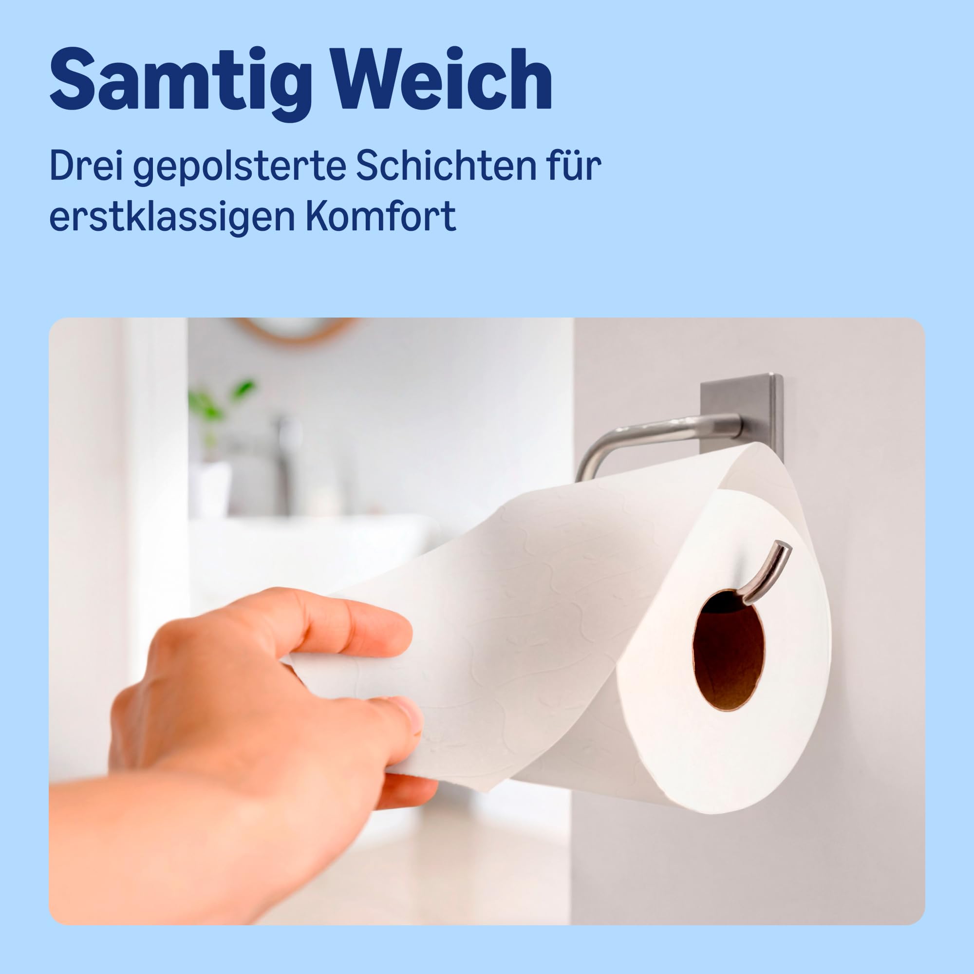 by Amazon Classic Toilettenpapier, 3-lagig, 10 Rollen (10 Rollen, 1er-Pack), 200 Blatt pro Rolle, FSC-zertifiziert Drogerie & Körperpflege