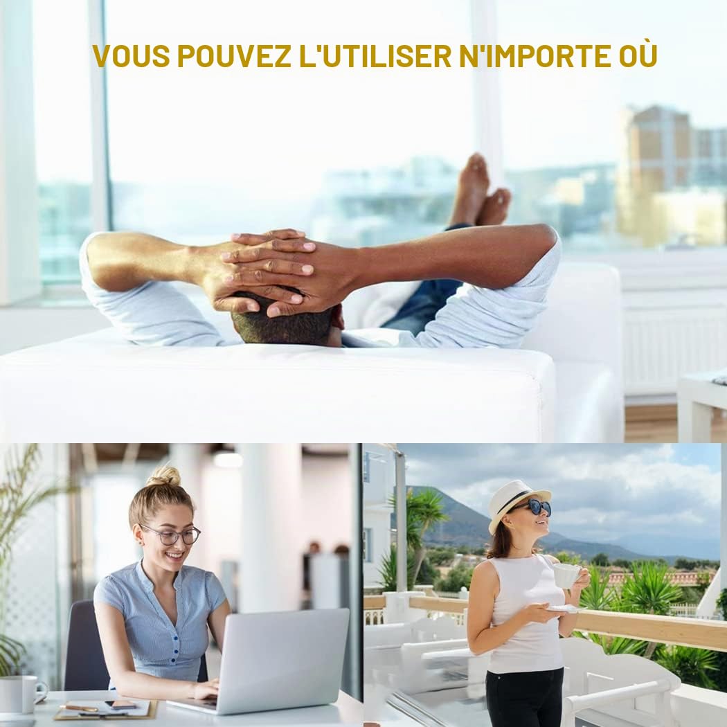 KOHEEL Dispositif Médical pour ATM - Traitement des Douleurs Mandibulaires, Bruxisme, Trismus et Céphalées - Stretching Passif pour Détendre les Muscles de la Mâchoire (Lot de 3)