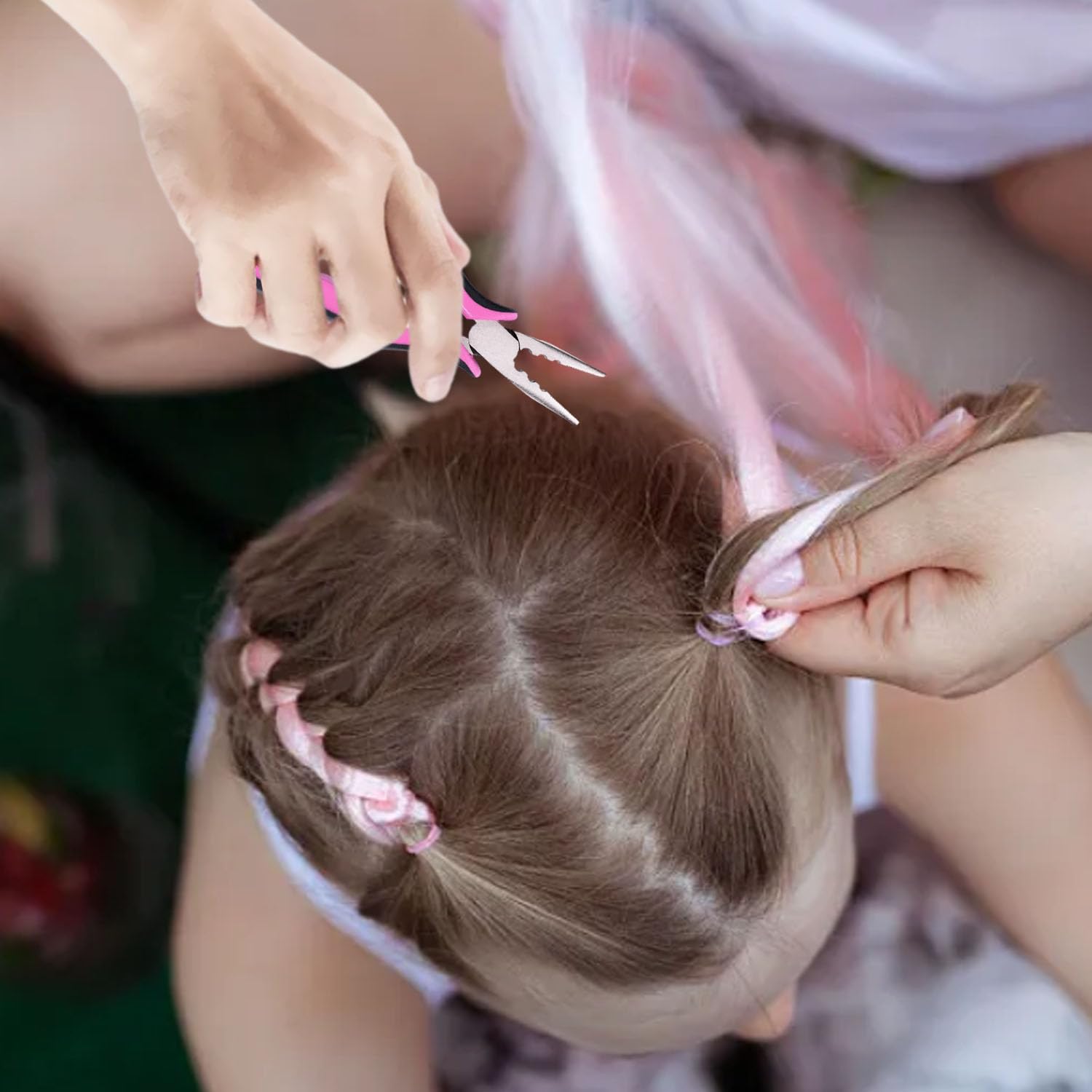 Estensione Dei Capelli Rimuovi Strumento Pinza Per Estensioni Dei Capelli Fusion Per Estensioni Dei Capelli Alla Cheratina Strumento Per Perline Microlink - Foto 13