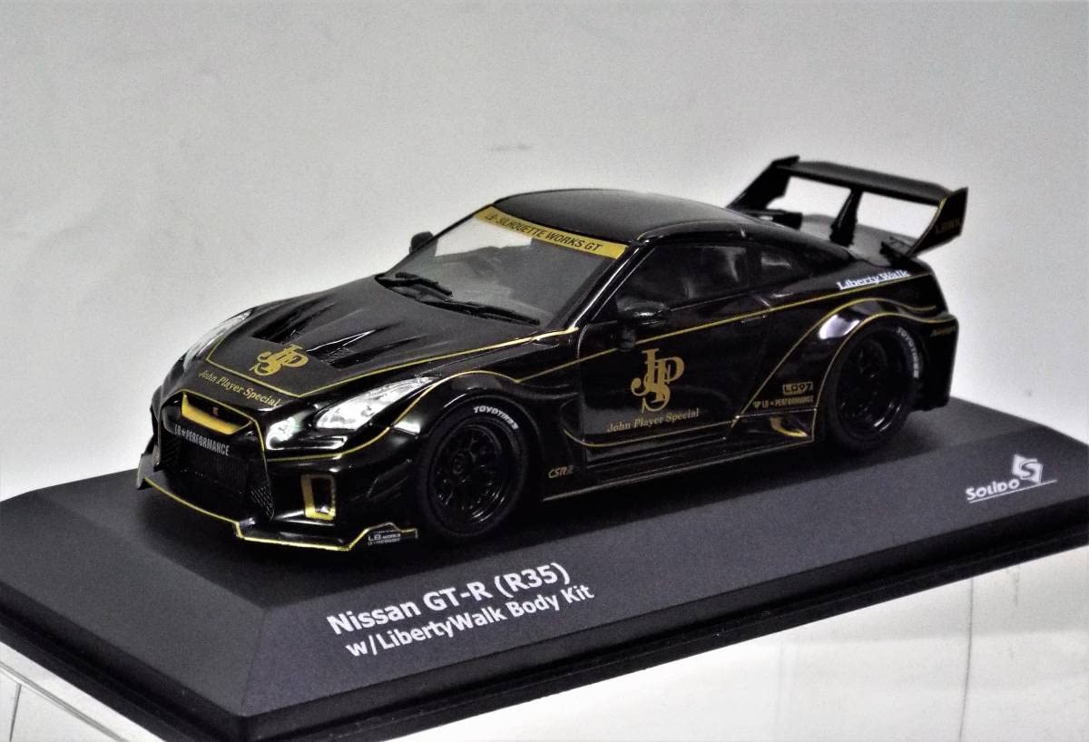Amazon | 1/43 日産 GT-R (R35) LB-ワークス ボディキット(JPS 