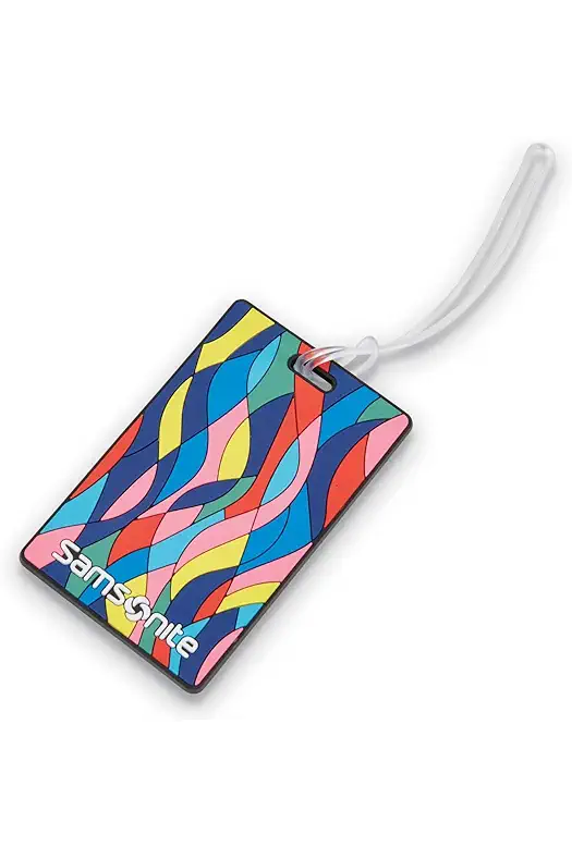 Samsonite Designer Luggage ID Tag, Vectorfunk, One Size
