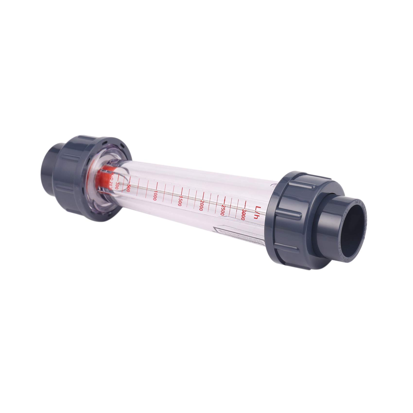 Débitmètre à Flotteur LZS-25 Plastique - Mesure Débit Liquide 300-3000L/H