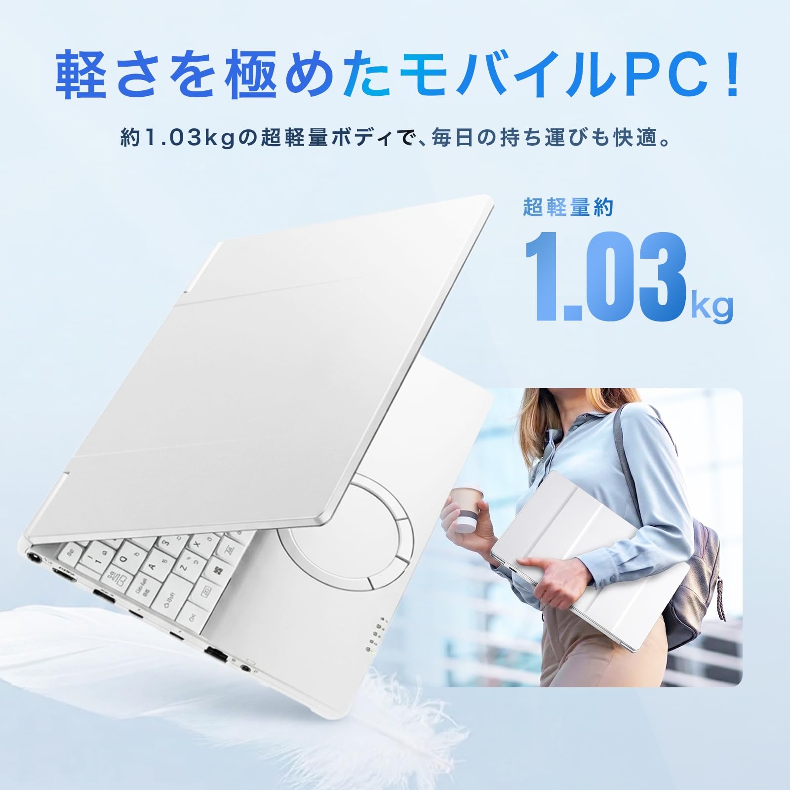 Amazon.co.jp: 【整備済み品】 ノートパソコン CF-FV1 軽量14型 QHD