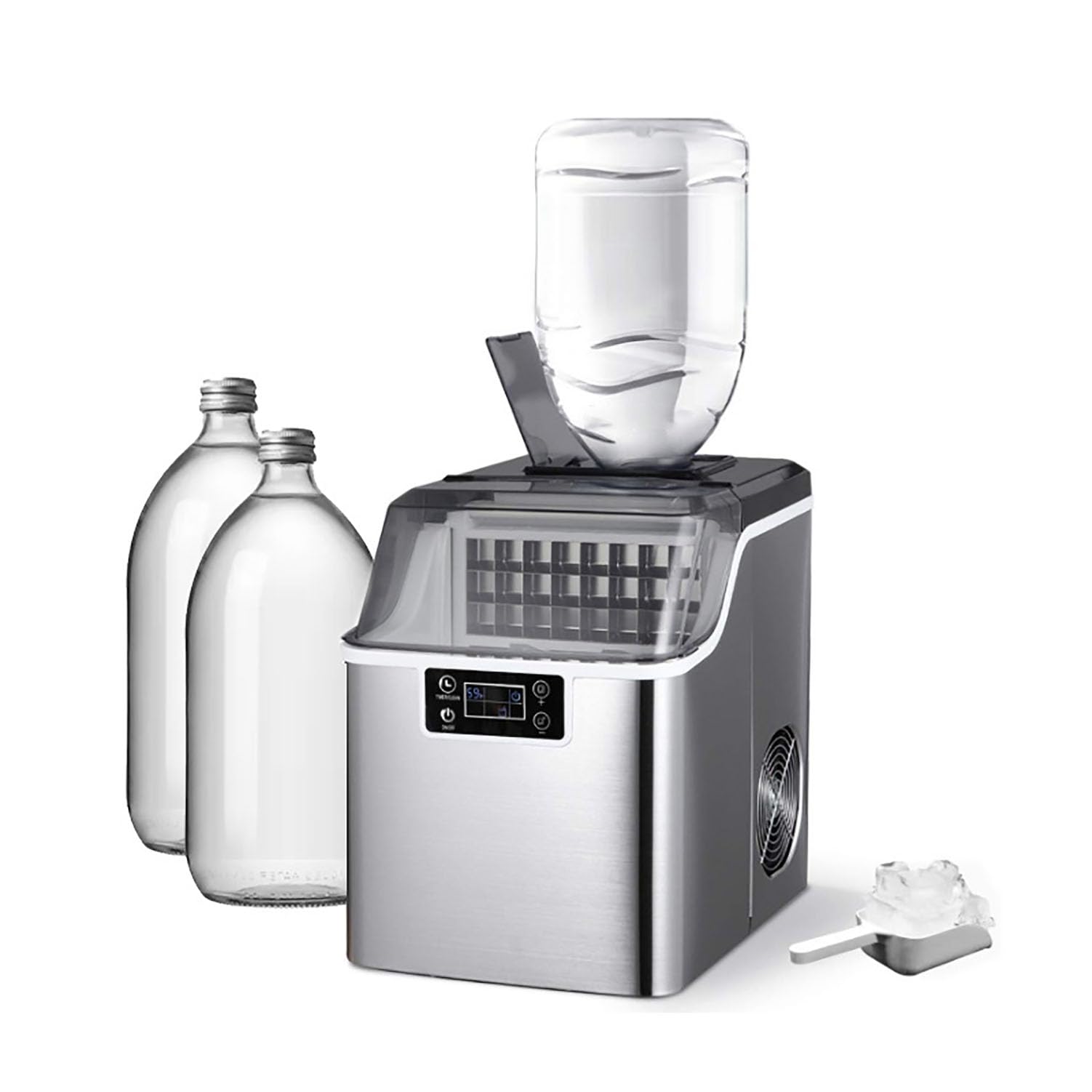 Machine à glaçons pour vos soirées d'été avec grand réservoir de 8,2L