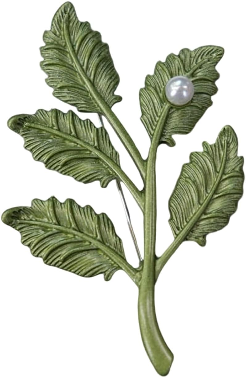 Elegant Plant Brooch Pin Unique Lapel Pin Stylish Clothing Jewelry Plant Brooch Suitable For Daily And Party Wear Vintage