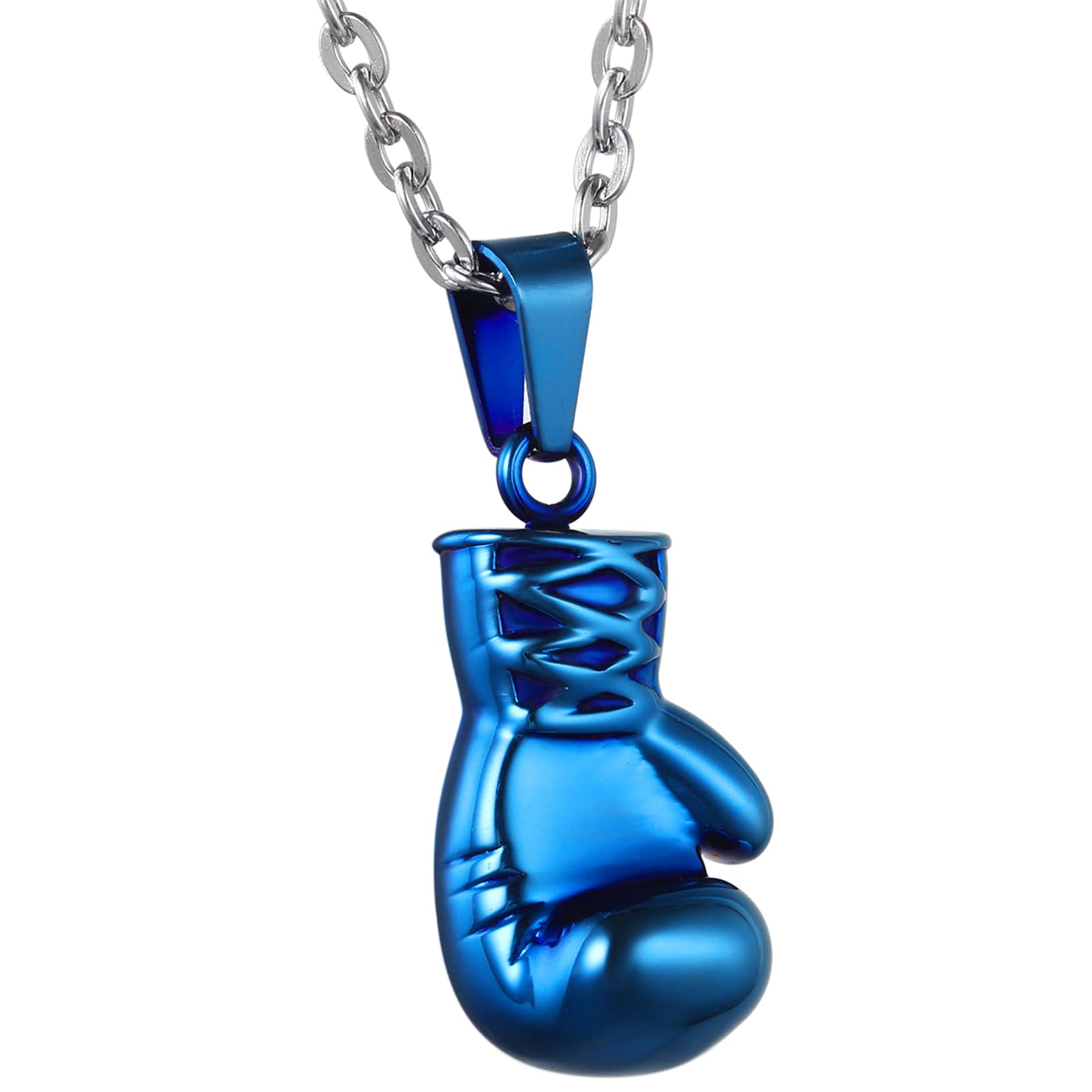 JewelryWe Schmuck Edelstahl Retro Charm Thors Hammer Amulett