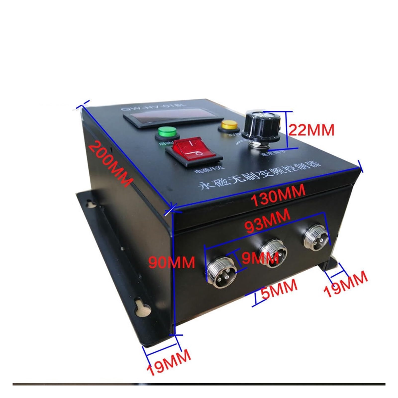 Motore 110V 3000rpm 1.5KW 1500W 4.8NM Motore brushless monofase Motore servoazionamento Elettrico