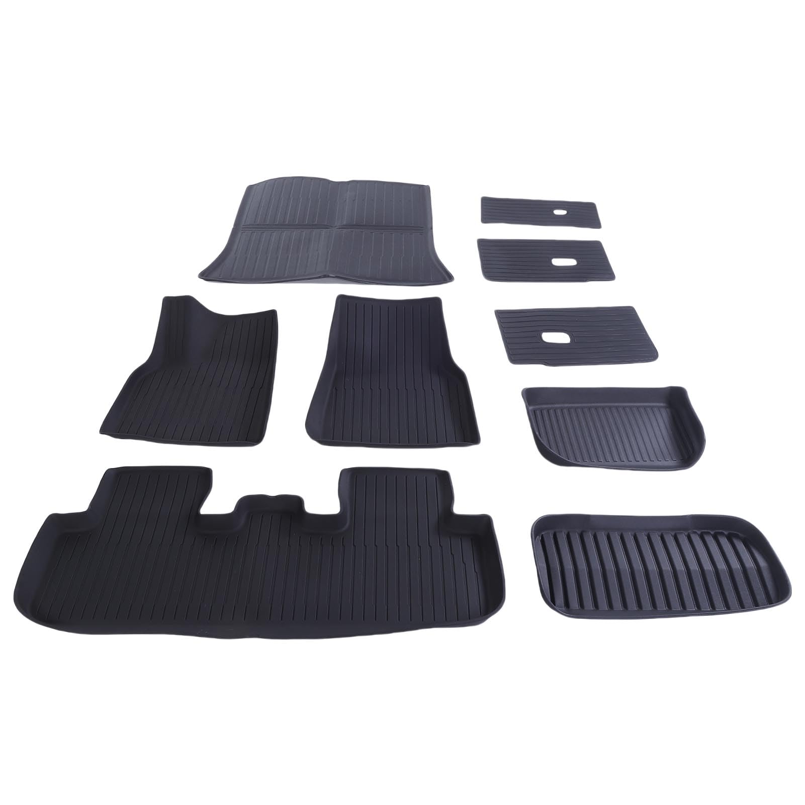 Juego de Alfombrillas Duraderas para el Piso del Coche, TPE para Todo Tipo de Clima, a Prueba de Arañazos para Juniper 2025 2026, Kit Completo de Alfombrillas Delanteras y Traseras para