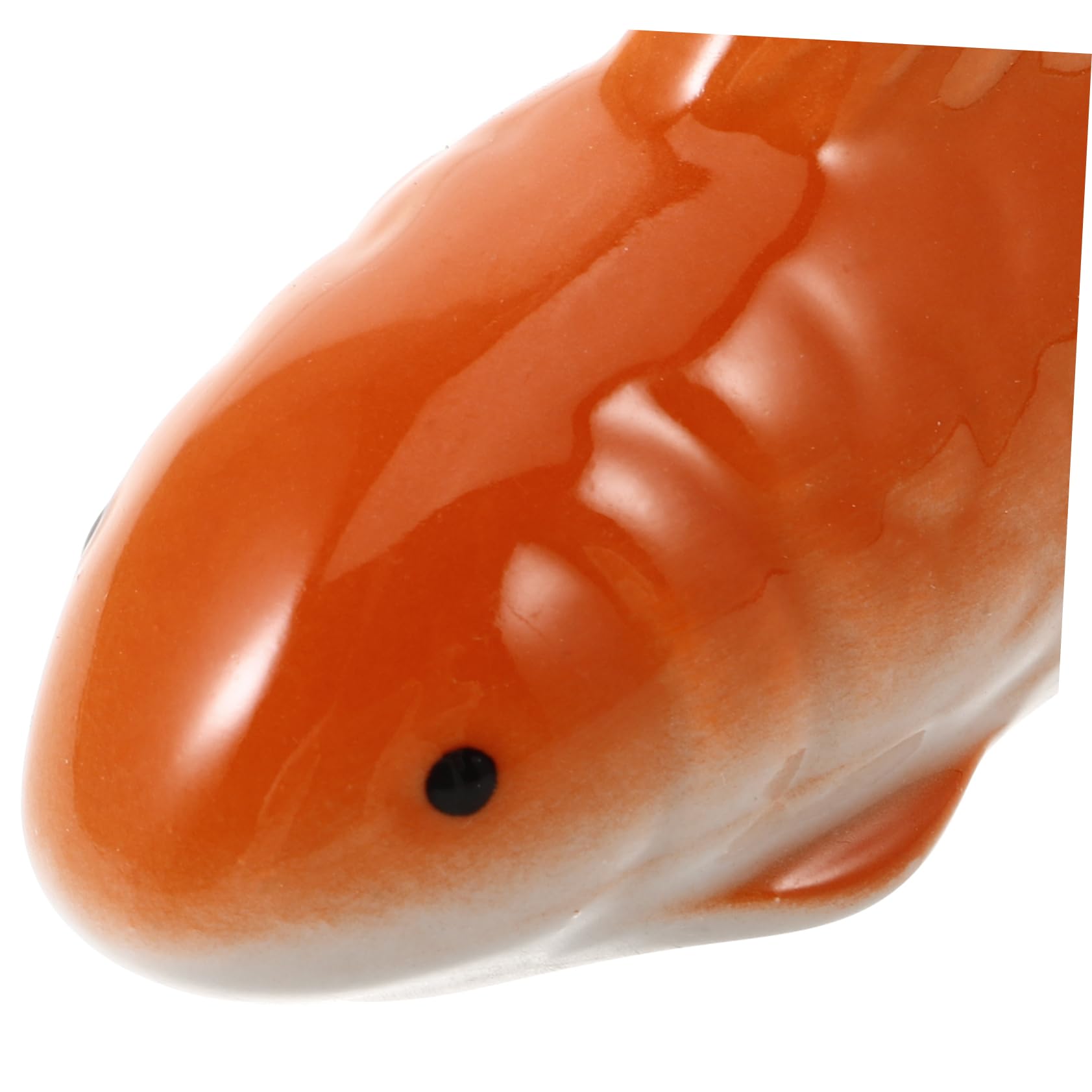 Cabilock 5 Piezas Decoración de pecera de cerámica. koi Flotante estatuilla Decorativa de Pescado Decoración de peceras Adorno de Acuario Decoraciones de Ranas Animal Adornos