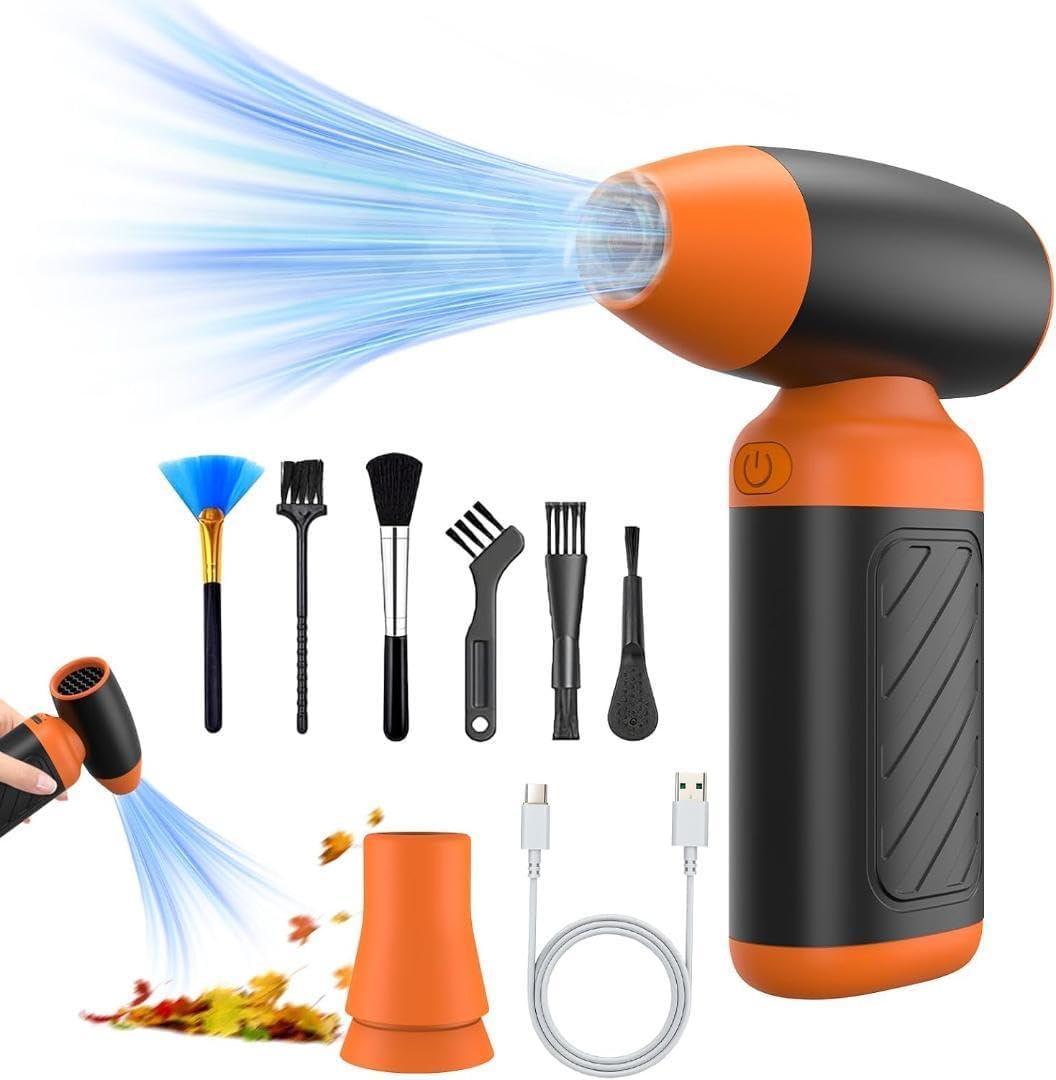 エアダスター 電動エアダスター 超強力 4段階風量調整 洗車 充電式 軽量 小型