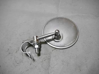 ハーレーナックル　レプリカミラー クランプ式 Amazon.co.jp: 60'S YANKEE ビンテージ ミラー クランプ