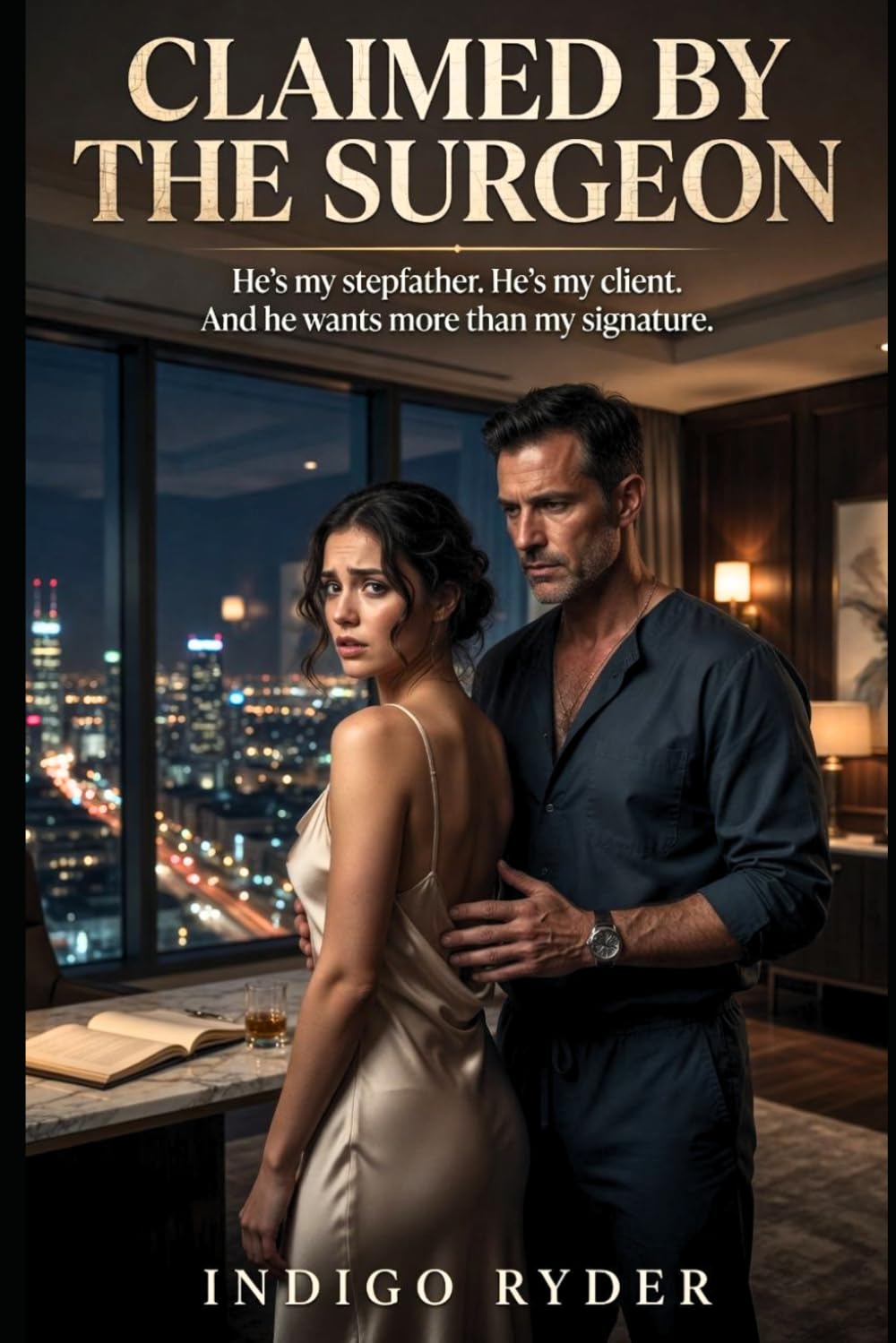Claimed by the Surgeon (Stepdad/Stepdaughter Taboo, Mature Love Story, Alpha Male Romance): He’s my stepfather. He’s my client. And he wants more than my signature. (Stepdad Dark Romance)