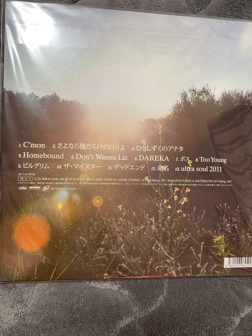 Amazon.co.jp: B'z アナログレコード C'mon カモン : おもちゃ