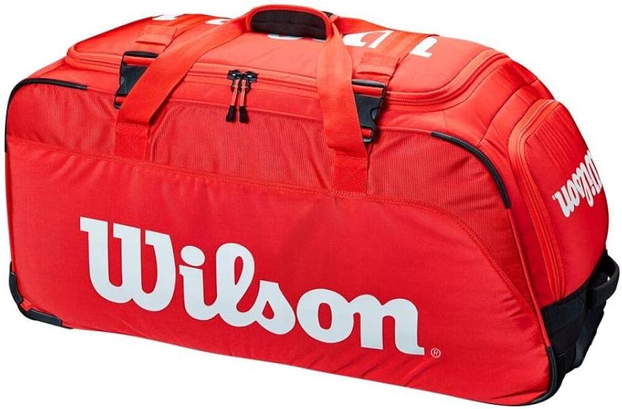 Wilson Travel Bag Super Tour Travel Bag Red : Amazon.nl: Sports