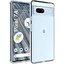 TheGiftKart Ultra-Hybrid Crystal Clear Back Case Cover for Google Pixel 7A | Shockproof Design | Hard Back Cover Case for Google Pixel 7A (PC & TPU, Transparent) gallery image
