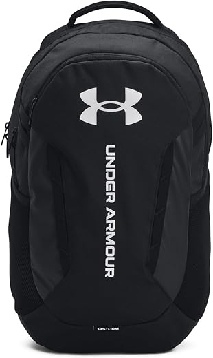 🚫 [CADUCADO] 🔥 Under Armour Men’s Backpack Hustle 6 29 Litres, Black/White, One Size