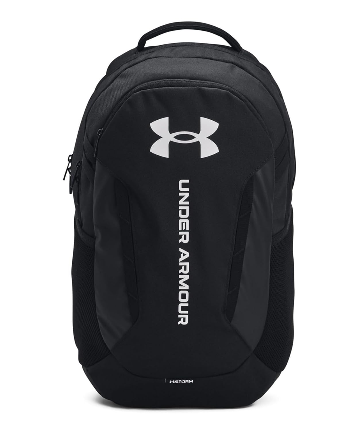 Under Armour Unisex-Adult Hustle 6 0 Backpack 002 Black Black White One Size Fits Most