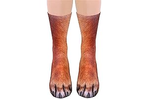 White Elephant Gifts for Adults Funny Animal Paw Socks Gag Gifts