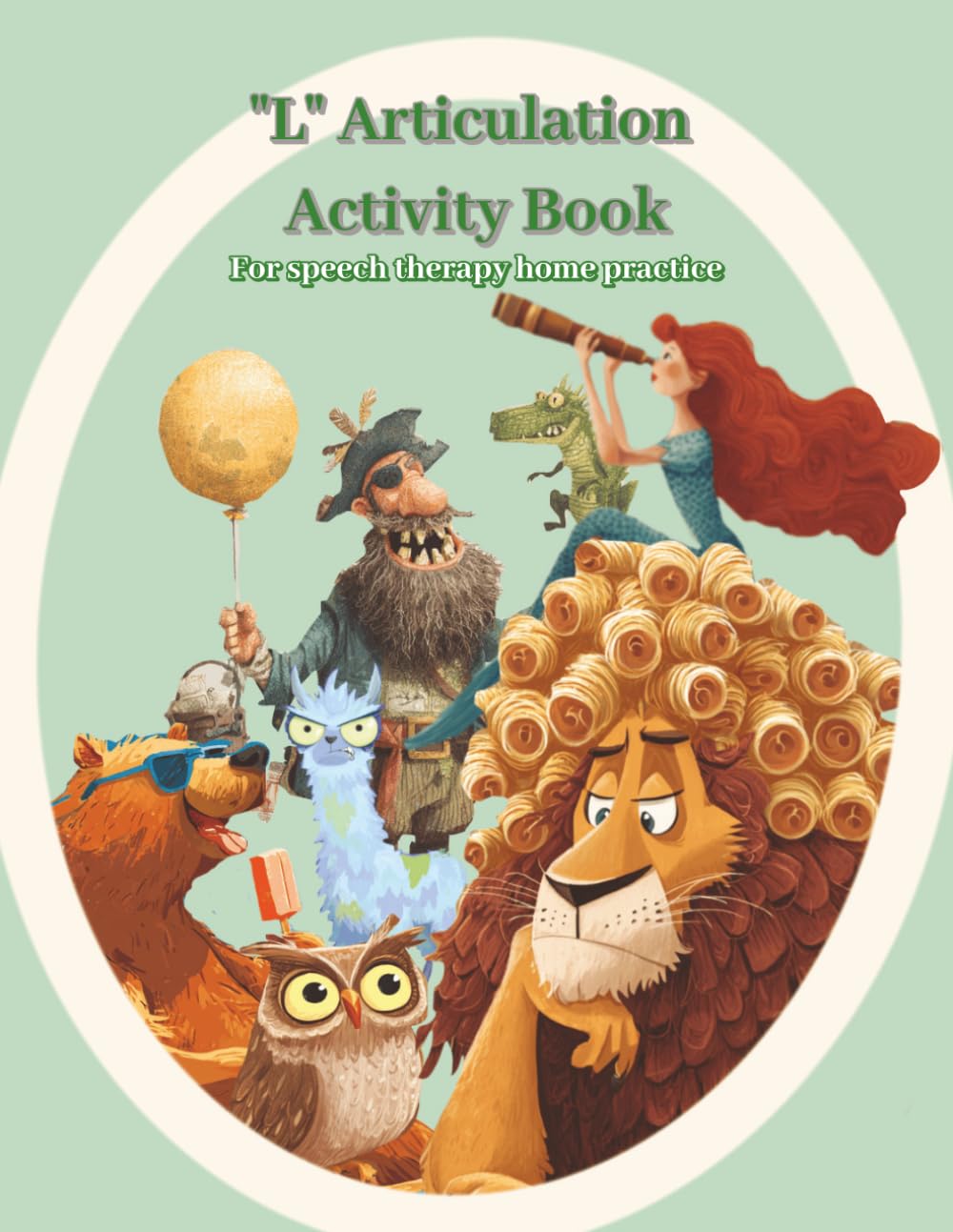 "L" Articulation Activity Book: For speech therapy home practice