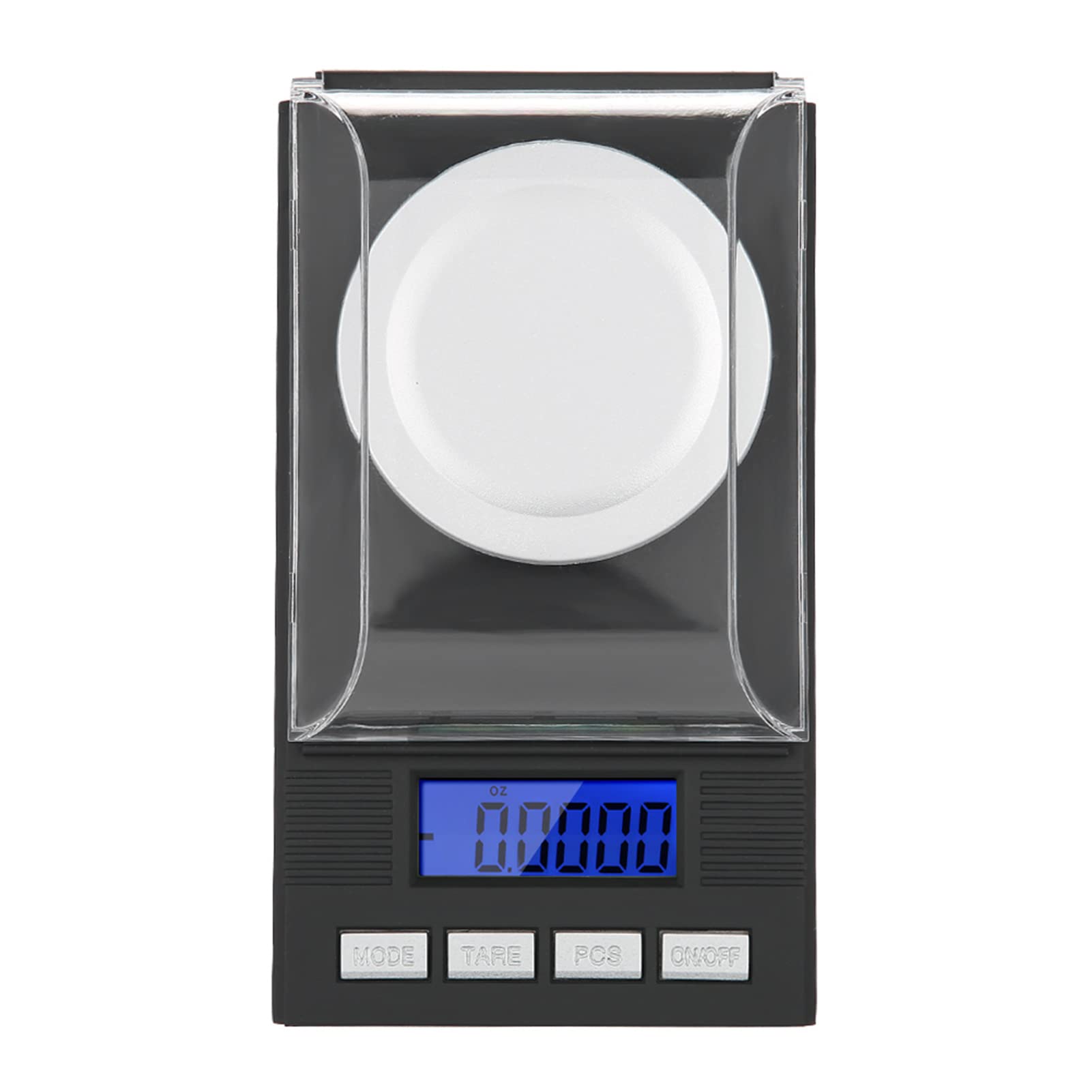 Waga probiercza 20 g/0,001 g, miligramowa waga z odważnikami kalibracyjnymi, waga kieszonkowa, waga do złota, waga do monet, waga do biżuterii, cyfrowa waga listowa z funkcją tary, funkcja PCS (20 g)