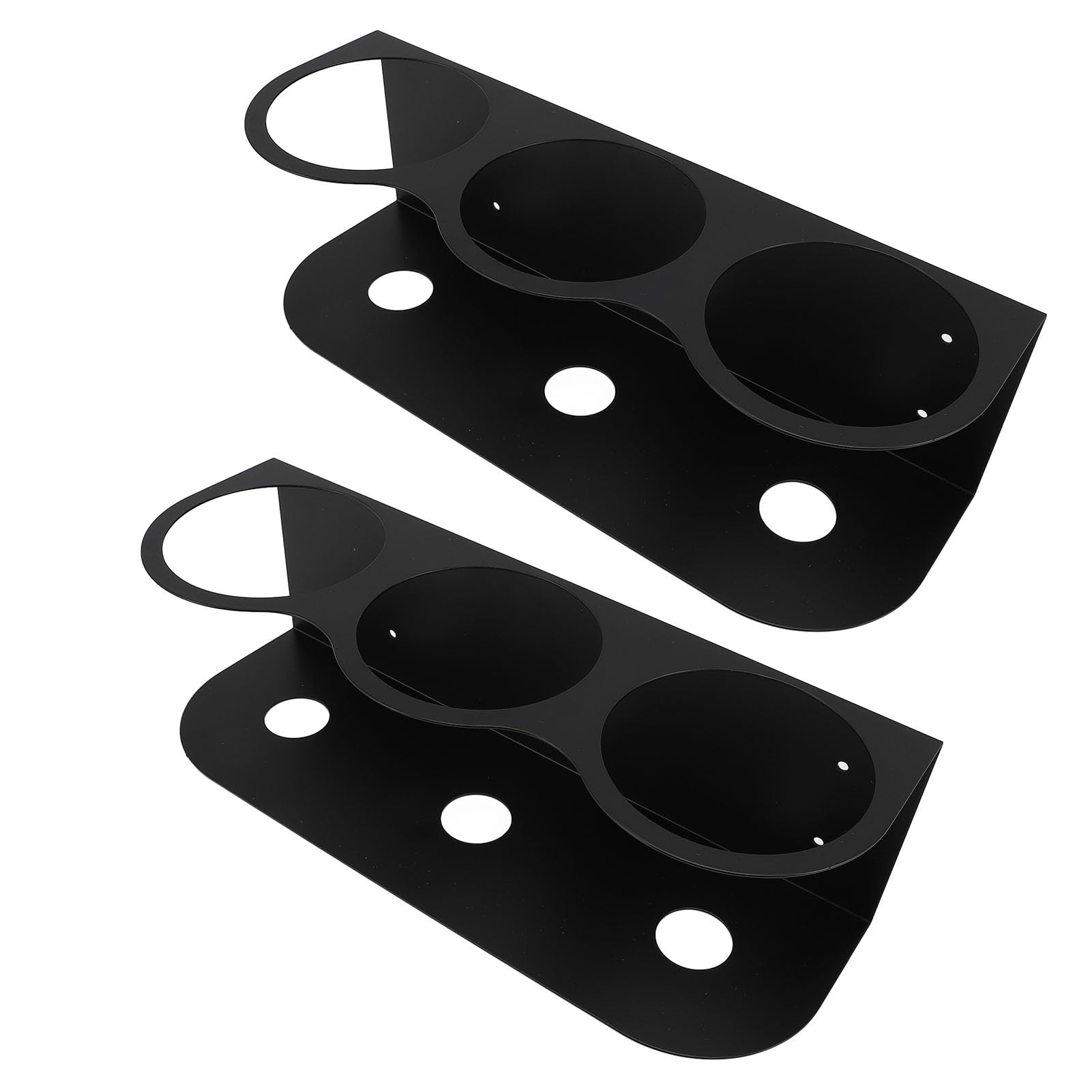 Porta Bombolette Spray per Garage, Organizer per Bottiglie Spray Robusto da Parete in Ferro Robusto da 2 Pezzi, Moderno Scaffale, Adatto per Prodotti per la Pulizia
