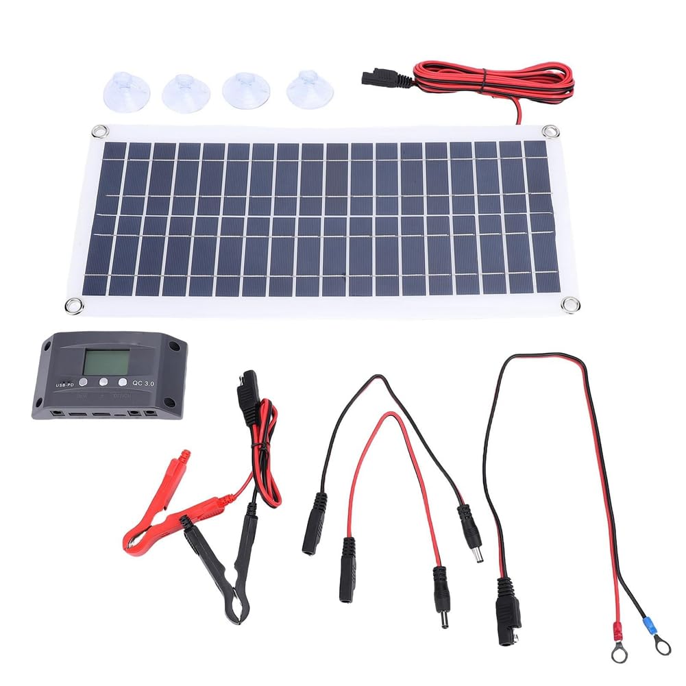 Panneau solaire Kit prêt à l'emploi Charge ABS