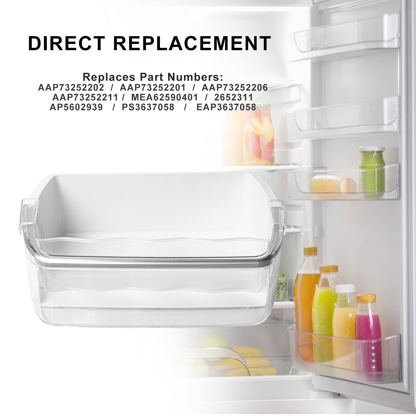 LG AAP73252202 Contenedor De Puerta De Refrigerador Pieza Original Del Fabricante De Equipos Originales (OEM