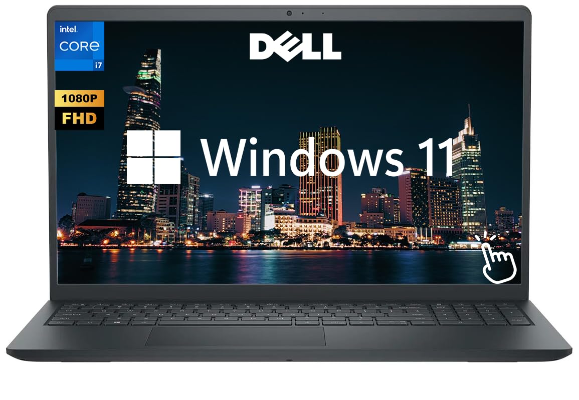 Dell Business Laptop, 15.6" FHD Touchscreen Laptop Computer, 13th Gen Intel Core i7-1355U (10-Core), 16GB RAM 1.5TB Storage (1TB SSD+512GB Dock),