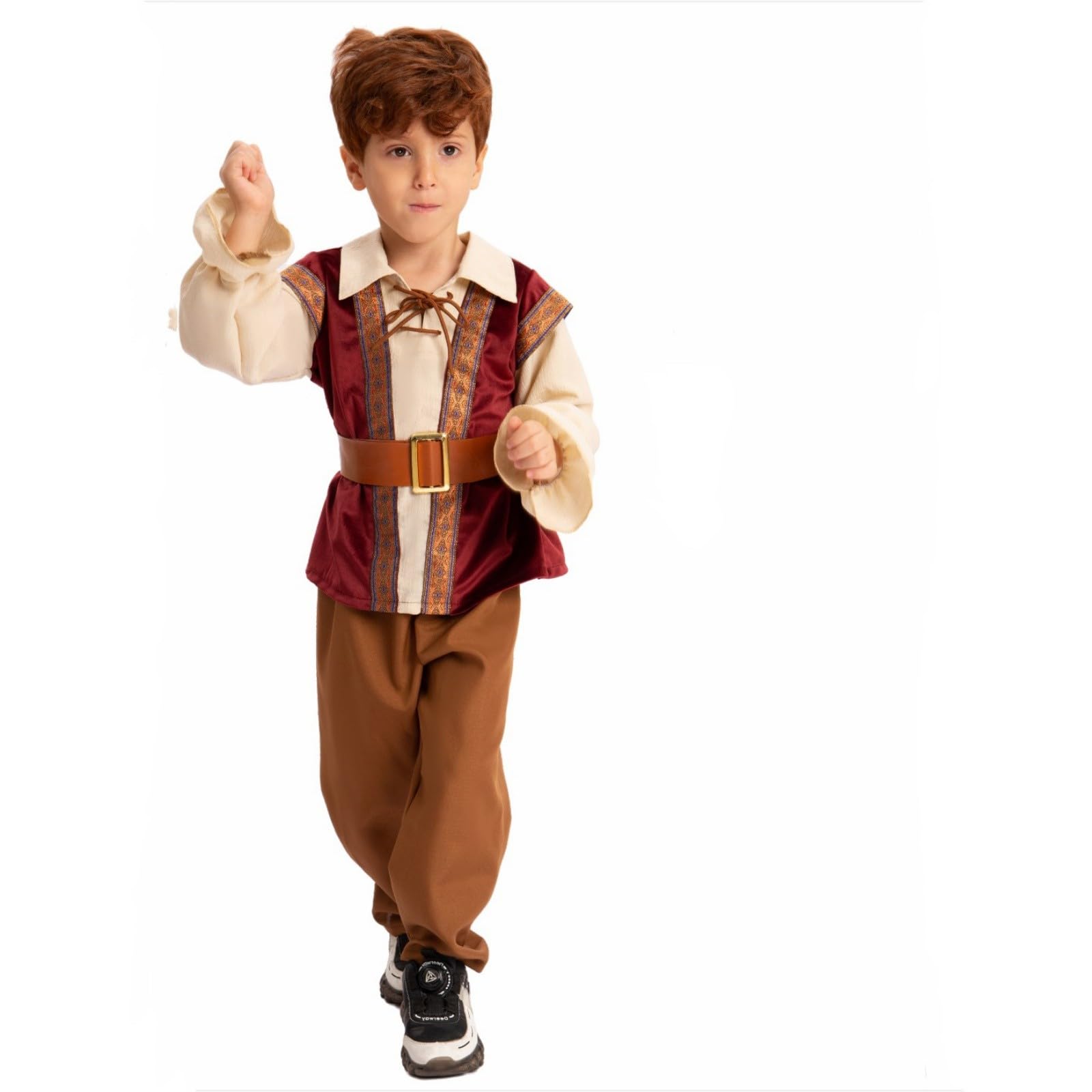 Faschingskostüme Kinder Junge Oktoberfest Lederhosen Kostüm Für Jungen 3 Teiliges Set Mit Hemd Latzhose Und Gürtel Traditionelle Bierfest Verkleidung Für Kinderfasching Und Volksfest Kinderk