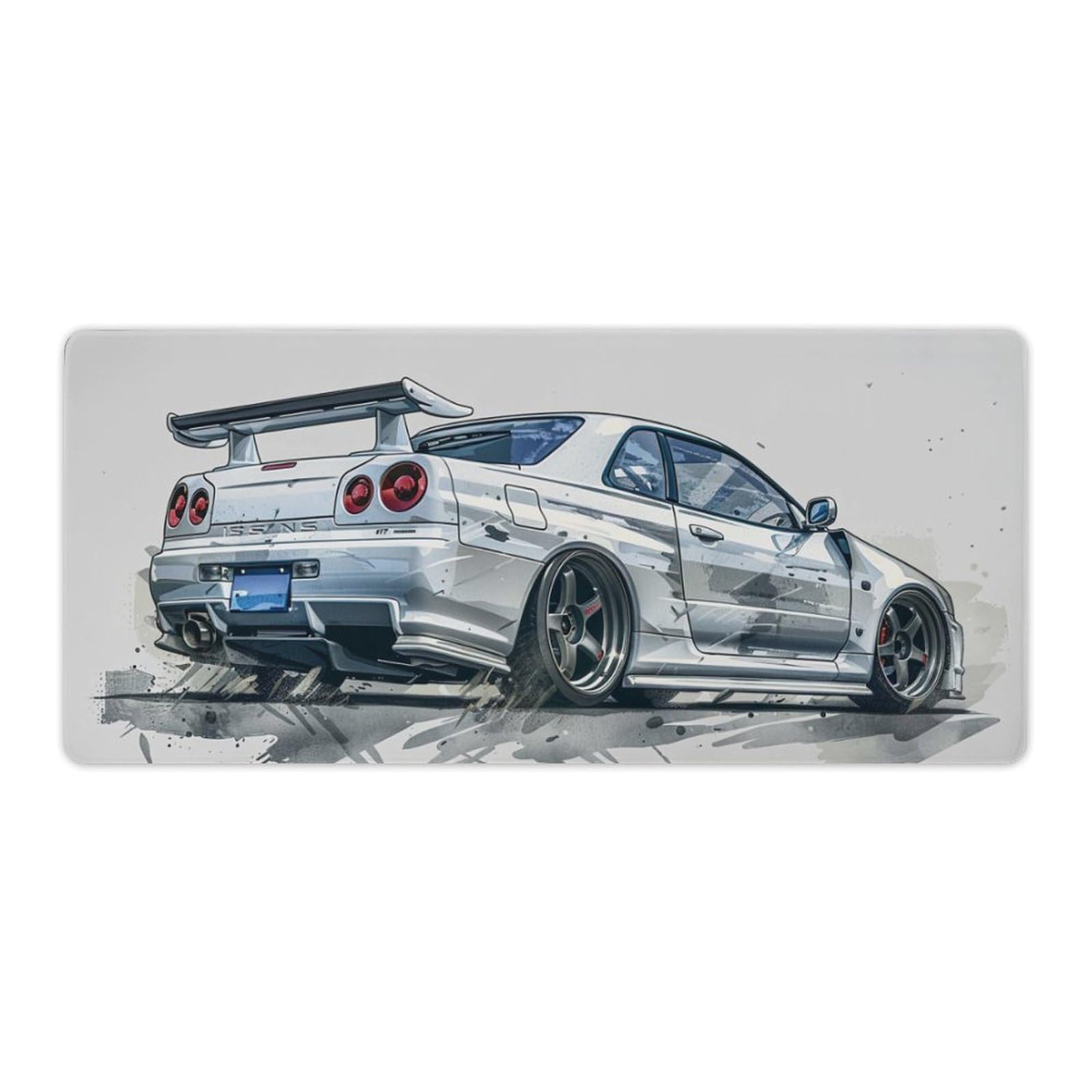 Amazon.co.jp：ゲーミングマウスパッド 日本のスポーツカー R34 Jdm
