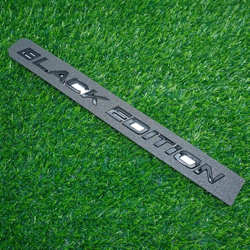 Image of Rear Tailgate Trunk Lid Emblem Nameplate 3D Letter Badge Replacement for 20-21 Black Edition 08F20-TG7-100G 1Pc (Gloss Black)