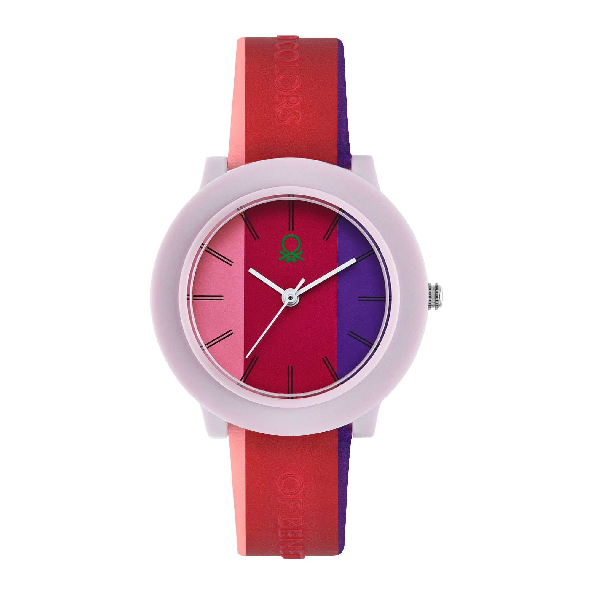 United Colors of Benetton Womens 36 mm Multi Color Dial Silicone Analogue Watch - UWUCL0401 (B0BQJB7FMD) Amazon Price History, Amazon Price Tracker