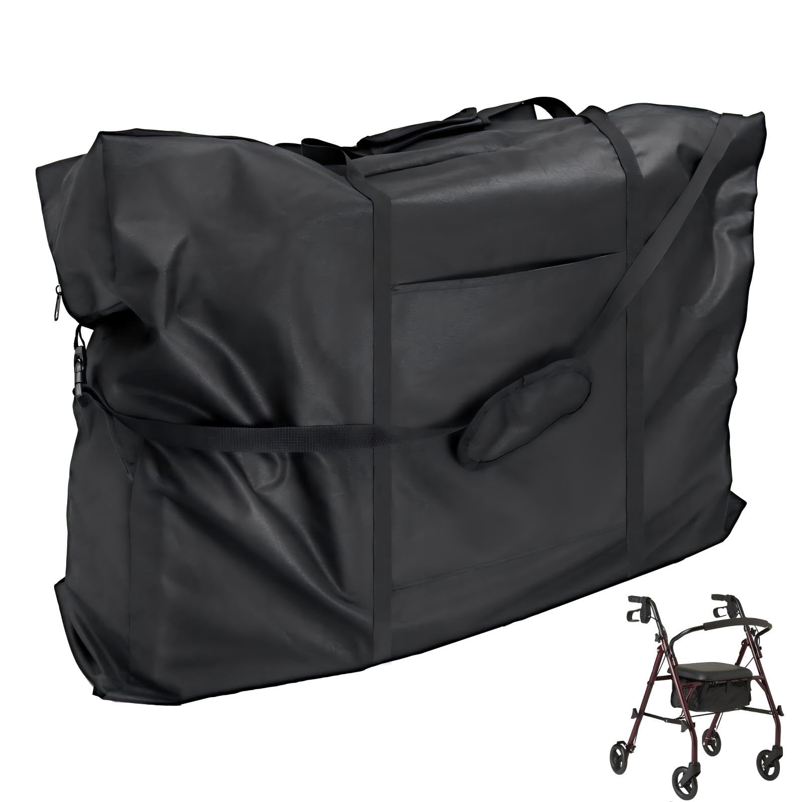 37 Inch Rollator Walker Travel Bag with 2 Medical Luggage Tag — Amazon image 13