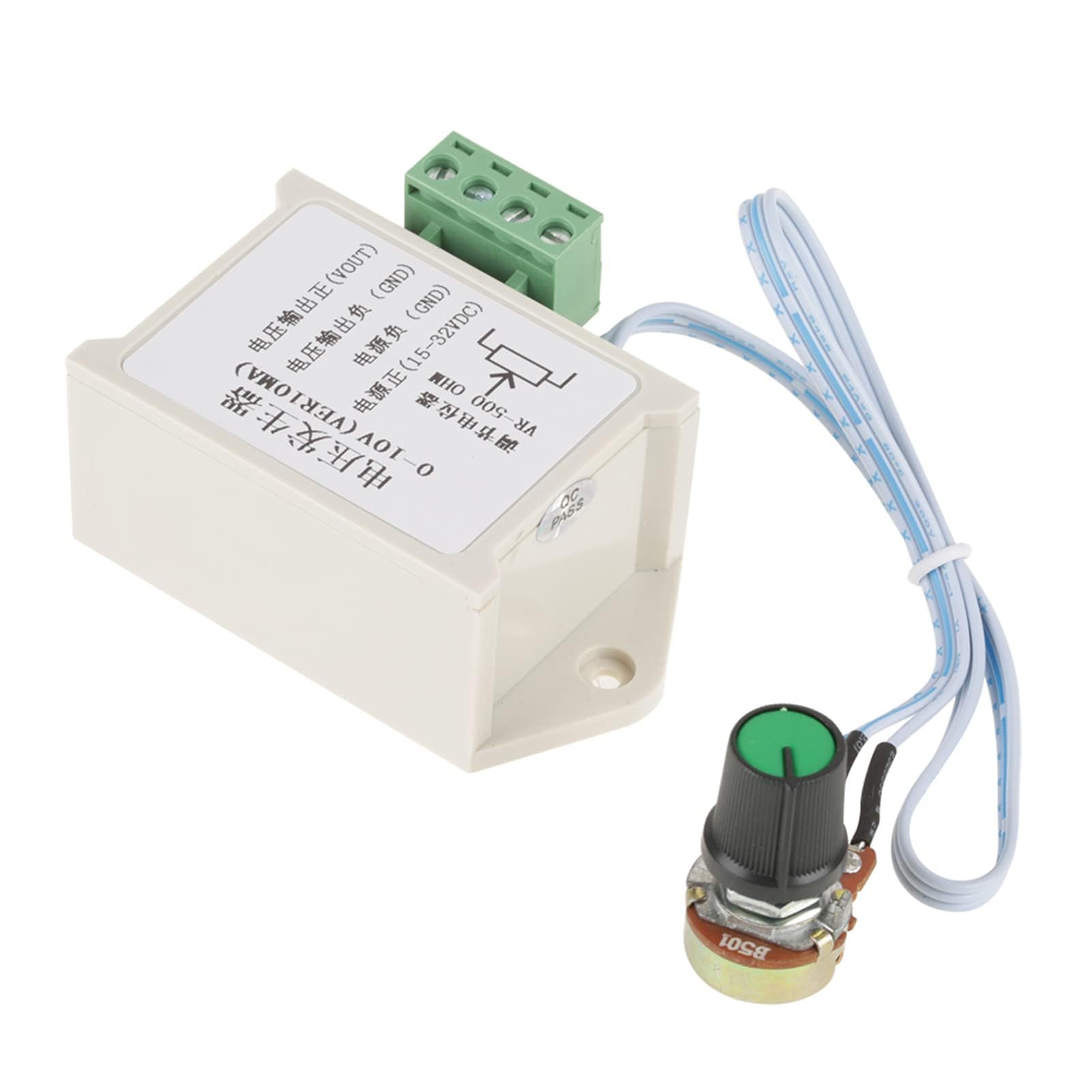 Potentiomètre de Générateur de Signal Cc 0-10V 0-10V 10mA Générateur de Signal de Tension de Quantité Analogique Réglable pour Interface PLC et MCU